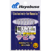 Сабики Hayabusa QR-15RB, спецзаказ RB (крючок с голограммой)(1,40м)(1,65м)