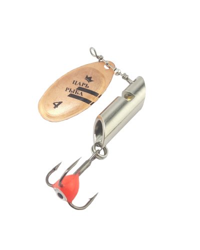 Блесна “Царь-Рыба” 2348М вращающаяся №4, 11гр, медь