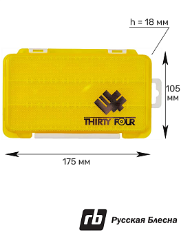 Коробка рыболовная Thirty34Four Freely Slim Case  